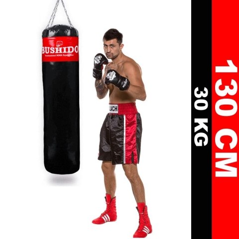 Worek bokserski - 130 Red - 130 cm / 30 kg