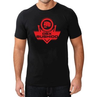 CLASSIC BRAND RED - T-Shirt KOSZULKA BAWEŁNIANA DBX BUSHIDO KT12-XL