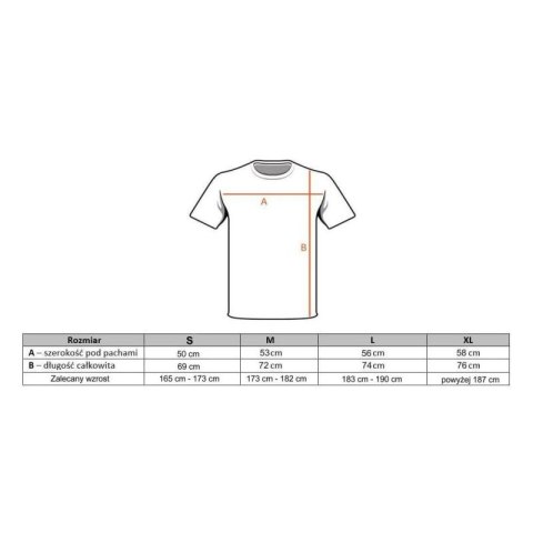 CLASSIC BRAND WHITE T-Shirt KOSZULKA BAWEŁNIANA DBX BUSHIDO KT10-M
