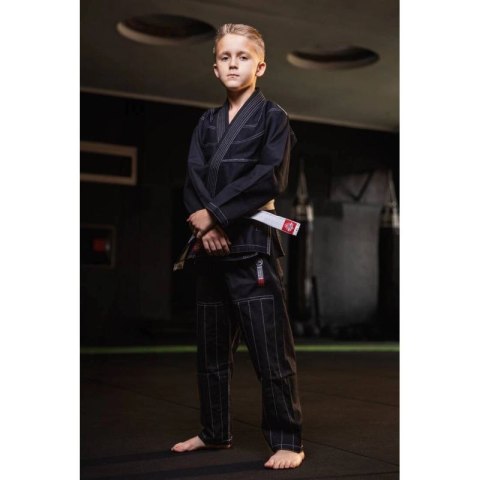 Kimono / GI do BJJ dla dzieci Czarne + pas GRATIS - X-SERIES M0