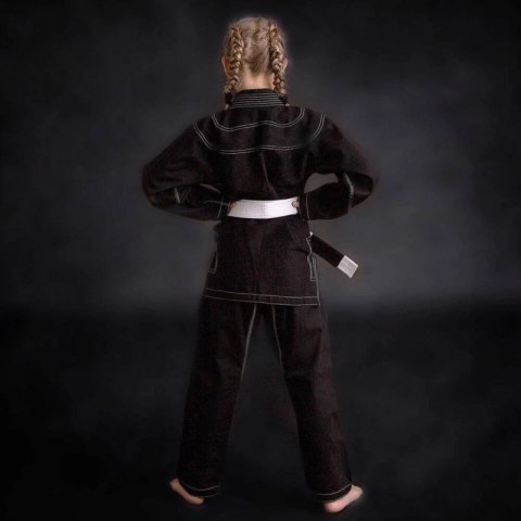 Kimono / GI do BJJ dla dzieci Czarne + pas GRATIS - X-SERIES M0