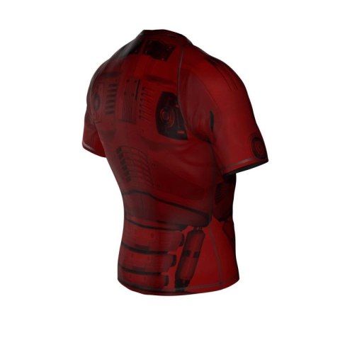 Koszulka kompresyjna "Cyborg" typu Rashguard powstała z materiału DBX MORE DRY M
