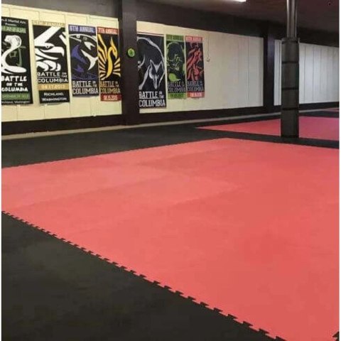 Mata do ćwiczeń z Ceryfikatem Bezpieczeństwa - Puzzle 1x1m - Tatami 2 cm