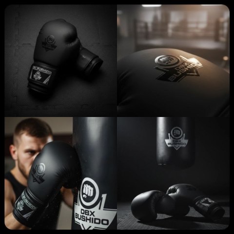Rękawice bokserskie 10oz - Black Master - Valor Series