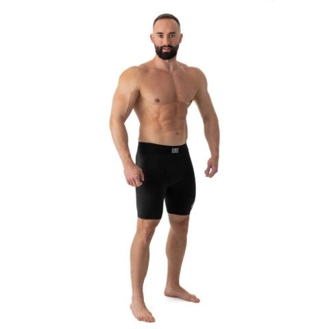 Spodenki kompresyjne MMA (obcisłe) Vale Tudo czarne CS - S
