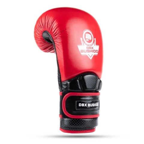 Rękawice bokserskie ze skóry naturalnej Warrior RED