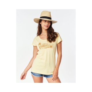 T-Shirt RIP CURL Playabella Graphic Tee - jasny żółty Rip Curl