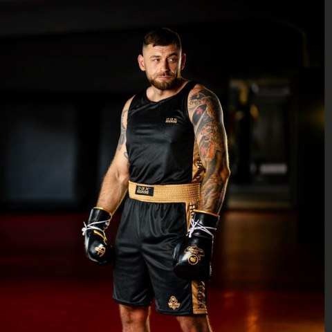 Wiązane rękawice bokserskie wielowarstwowe - ProFighter Gold - Legacy Series