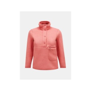 Bluza Peak Performance W Fleece Snap T różowy Peak Performance