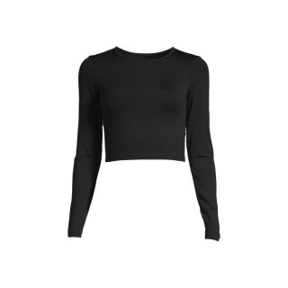 Koszulka CASALL Crop Long Sleeve czarny Casall