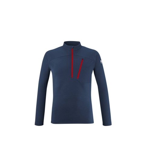Koszulka MILLET M Morpho Zip Ls granatowy Millet