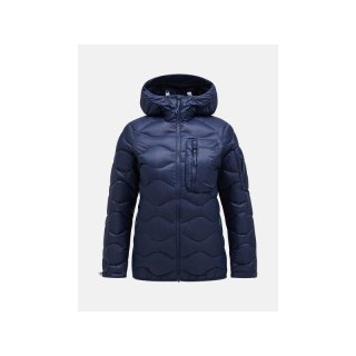 Kurtka puchowa Peak Performance W Helium Utility Down Hood granatowy Peak Performance