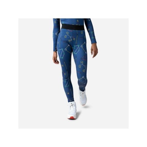 Legginsy Rossignol W Booster Tights niebieski Rossignol