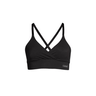 Stanik treningowy CASALL Wrap Sports Bra czarny Casall