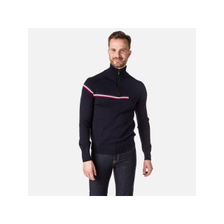 Sweter ROSSIGNOL Major 1/2 Zip granatowy Rossignol