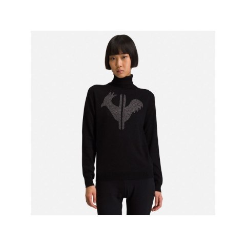 Sweter ROSSIGNOL W Classic Roll Neck czarny Rossignol