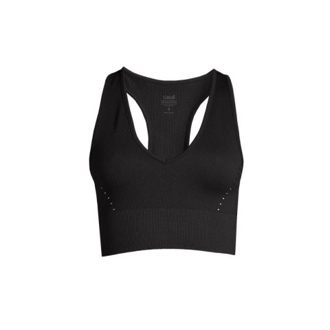 Top treningowy CASALL Seamless Femme V-neck Top czarny Casall