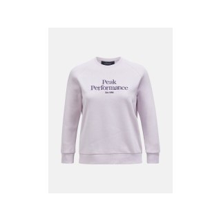 Bluza Peak Performance W Original Crew fioletowy Peak Performance