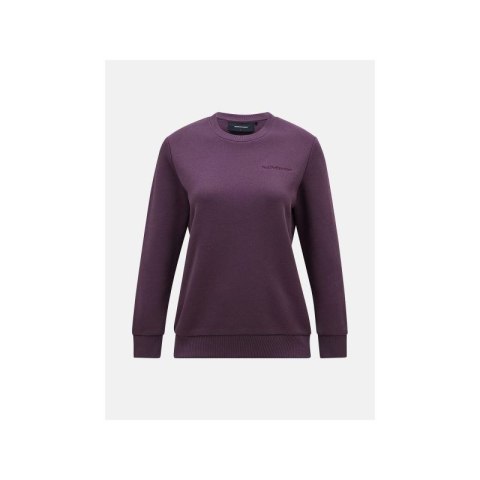 Bluza Peak Performance W Original Small Logo Cre fioletowy Peak Performance