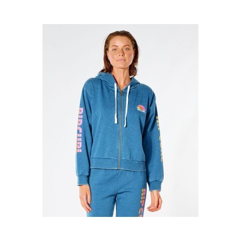 Bluza RIP CURL Wave Shapers Zip Through - niebieski Rip Curl