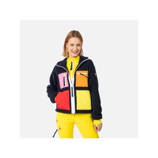 Bluza Rossignol W On Air Fleece Jkt niebieski Rossignol