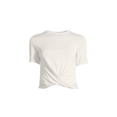 Koszulka CASALL Delight Short Wrap Tee biały Casall
