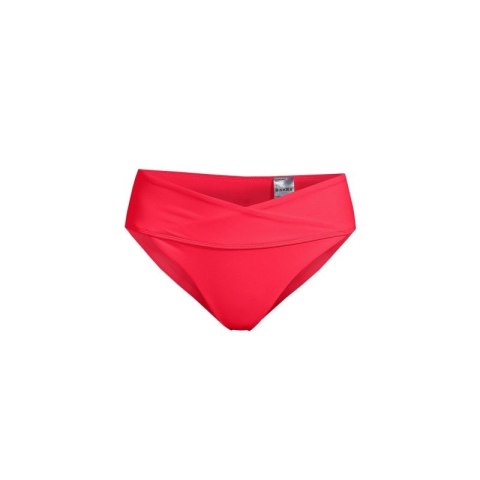 Majtki Kąpielowe CASALL High Waist Wrap Bikini Brief czerwony Casall
