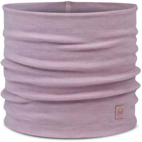 Bandana BUFF MERINO HEAVYWEIGHT NECK WARMER SOLID LILAC SAND Buff
