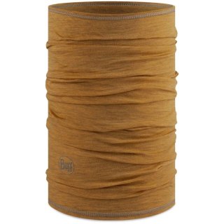 Bandana BUFF MERINO LIGHTWEIGHT SOLID MUSTARD-MUSTARD -ONESIZ-Standard Buff