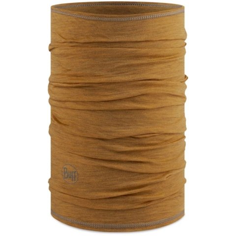Bandana BUFF MERINO LIGHTWEIGHT SOLID MUSTARD-MUSTARD -ONESIZ-Standard Buff