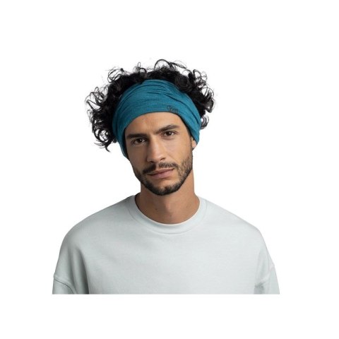 Bandana BUFF MERINO LIGHTWEIGHT SOLID SOLID TEAL Buff