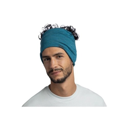 Bandana BUFF MERINO LIGHTWEIGHT SOLID SOLID TEAL Buff