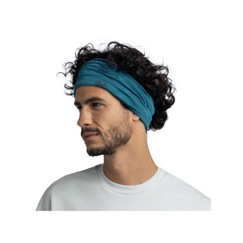 Bandana BUFF MERINO LIGHTWEIGHT SOLID SOLID TEAL Buff