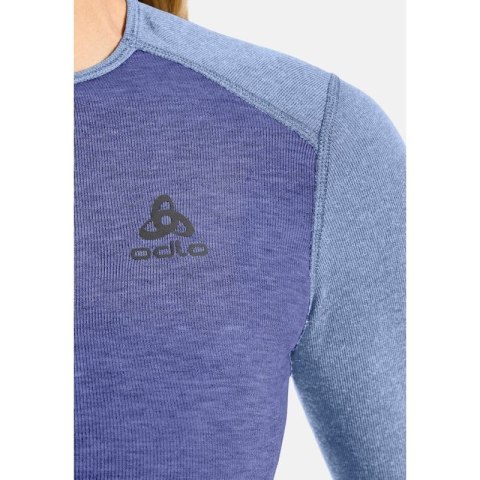 Bielizna termoaktywna - zestaw Odlo Set ACTIVE WARM Special Set roz. M Granatowa ODLO