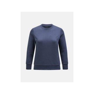 Bluza Peak Performance W Original Small Logo Crew niebieski Peak Performance