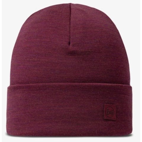 Czapka BUFF MERINO MIDWEIGHT BEANIE MELANGE TIBETAN RED Buff