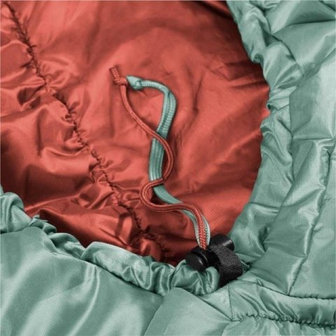 Damski śpiwór syntetyczny Deuter Exosphere +4° SL - Lewy Sage-Redwood Deuter
