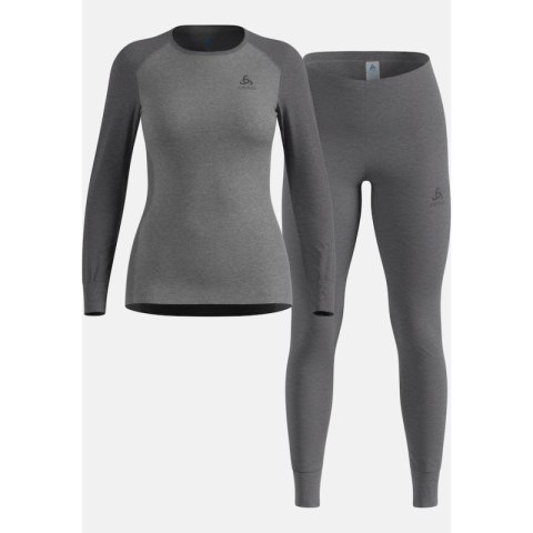 Komplet bielizny damskiej Odlo Set ACTIVE WARM ECO Special Set roz. S Szary ODLO