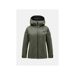 Kurtka narciarska Peak Performance W Alpine Gore-Tex 2L zielony Peak Performance