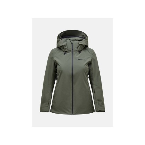 Kurtka narciarskie Peak Performance W Anima Jacket zielony Peak Performance