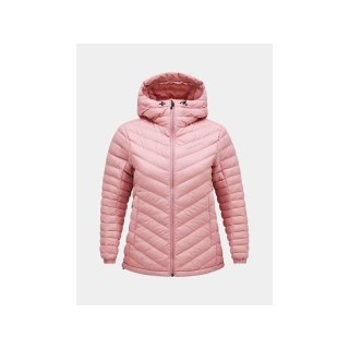 Kurtka puchowa Peak Performance W Frost Down Hood Jacket różowy Peak Performance