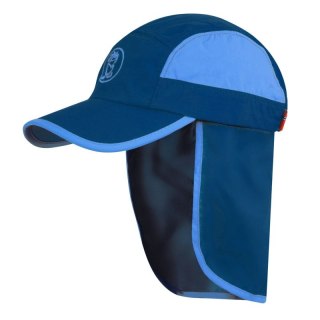 Czapka na lato dziecięca dla chłopca/dziewczynki Trollkids Kids Troll Cap XT navy/medium blue (943-117) Trollkids