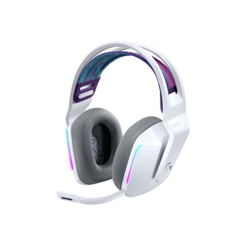 Słuchawki Logitech G733 Lightspeed Białe