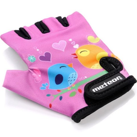 Rękawiczki rowerowe Meteor Owl Jr 24175-24177 Meteor