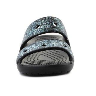Klapki Crocs Classic Glitter Sandal Jr 207788-0C4 Crocs