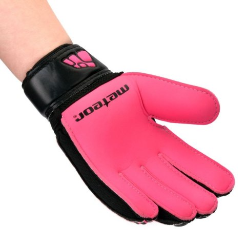 Rękawice bramkarskie Meteor Catch Pink 30800-03805 Meteor