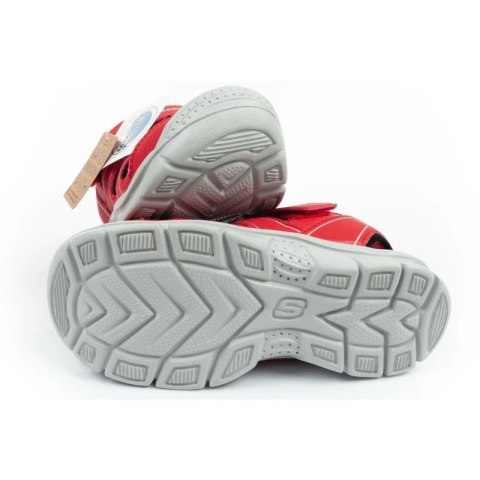 Sandały Skechers Relix Jr 406520L/RDBK Skechers