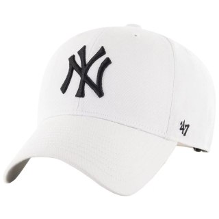 Czapka z daszkiem 47 Brand MLB New York Yankees Cap Jr B-RAC17CTP-WH 47 Brand