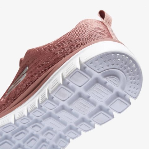 Buty sportowe damskie różowe Skechers Graceful Get Connected (12615-MVE) Skechers