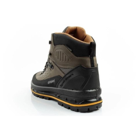 Grisport Grigio buty męskie trekkingowe skóra wodoodporne za kostkę